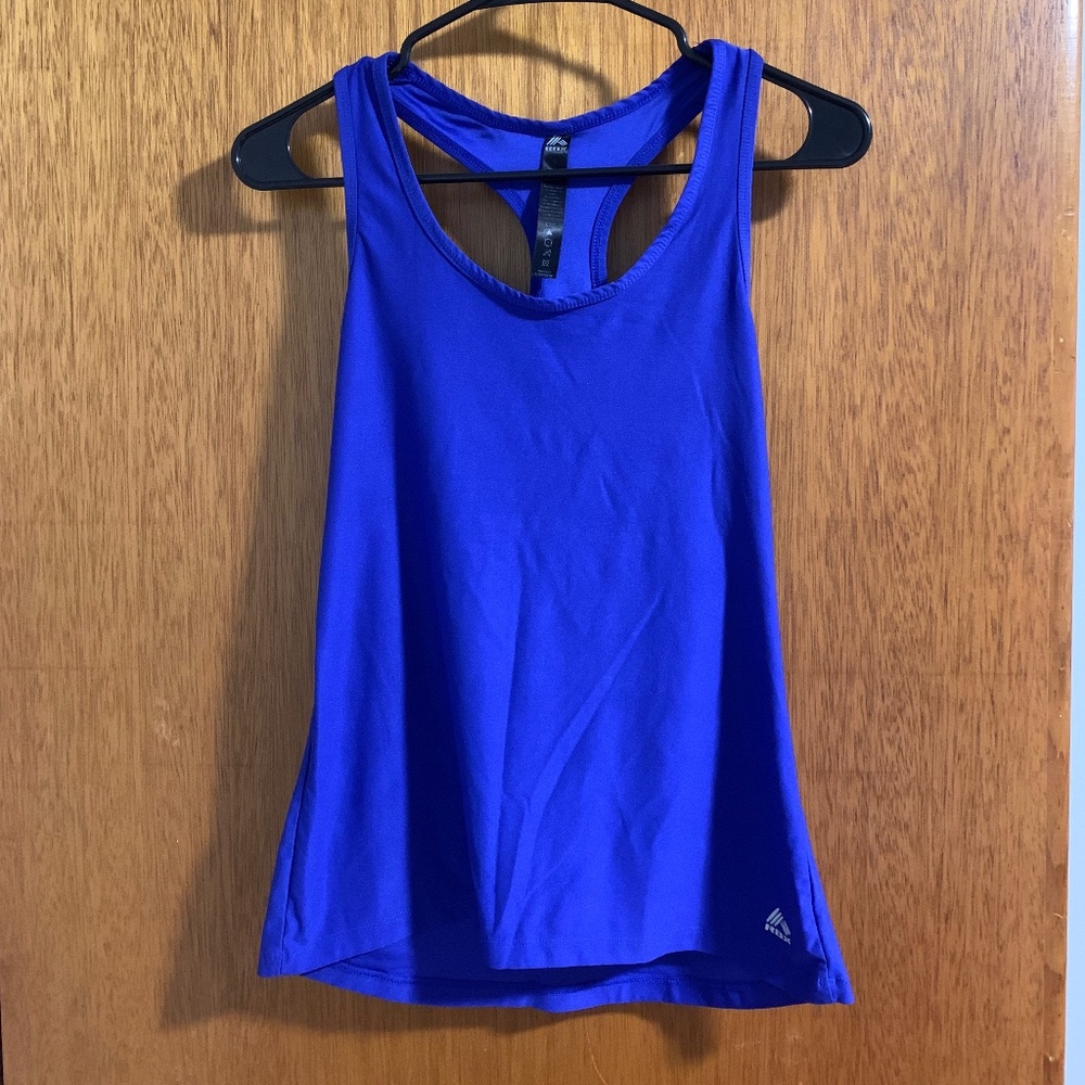 Royal Blue Racerback Athletic Tank Top